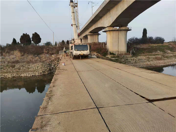  100m bridge of bureau 8 of China Railway Bridge Bureau of Hubei Public Security Bureau 